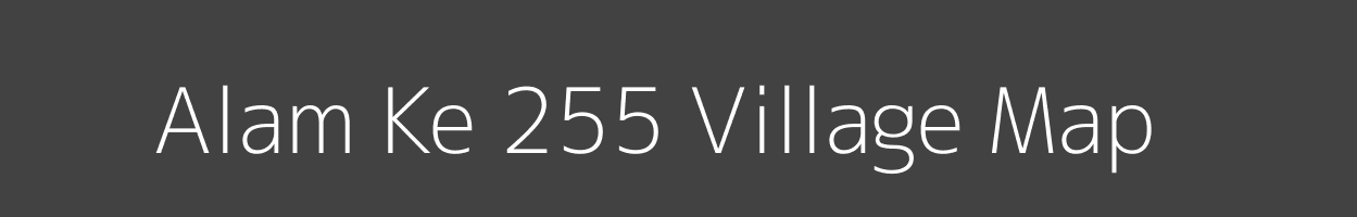 Map of Alam Ke 255 Village in Punjab Image