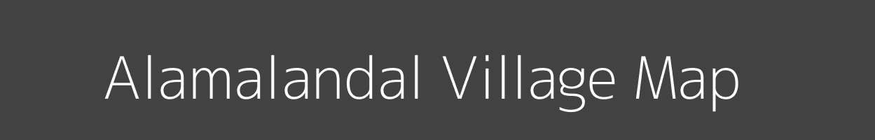 Map of Alamalandal Village in Tamil Nadu Image