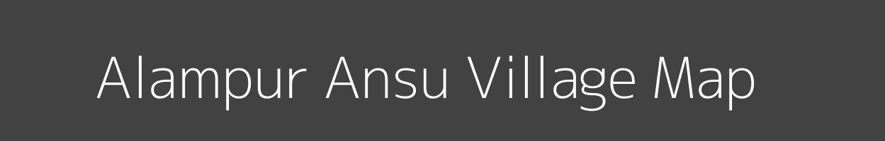 Map of Alampur Ansu Village in Uttar Pradesh Image