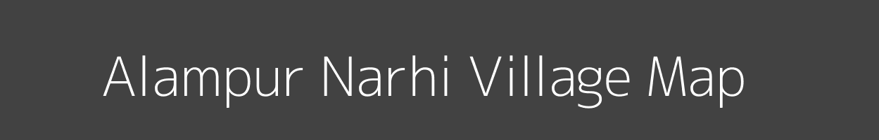 Map of Alampur Narhi Village in Uttar Pradesh Image