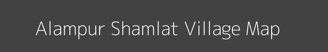 Map of Alampur Shamlat Village in Uttar Pradesh Image