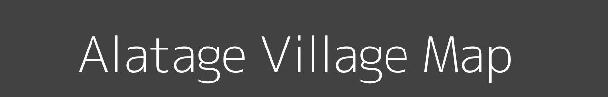 Map of Alatage Village in Karnataka Image