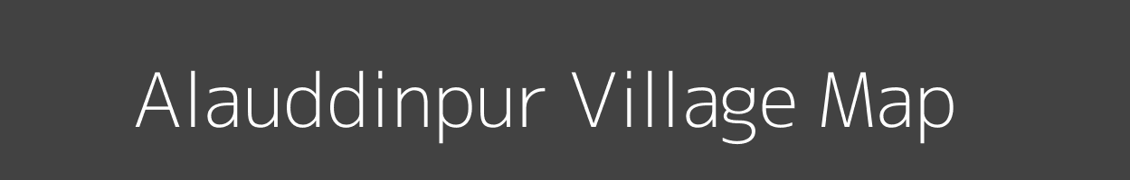 Map of Alauddinpur Village in Uttar Pradesh Image