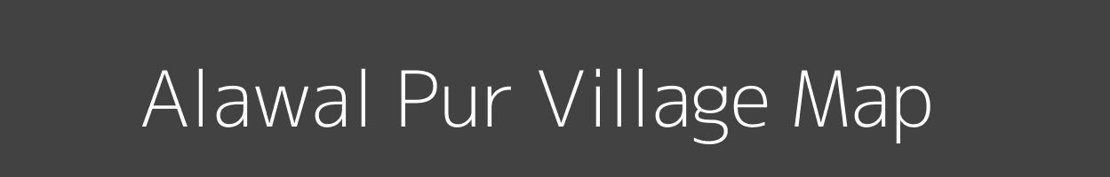 Map of Alawal Pur Village in Rajasthan Image