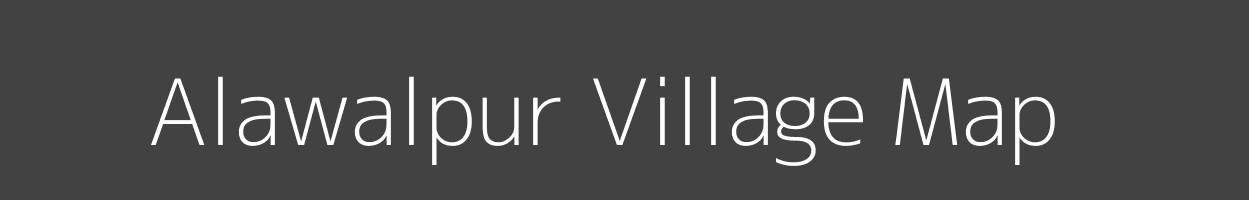 Map of Alawalpur Village in Uttar Pradesh Image