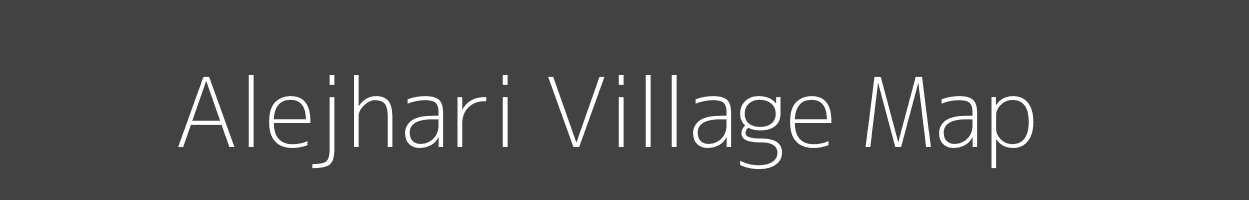 Map of Alejhari Village in Madhya Pradesh Image