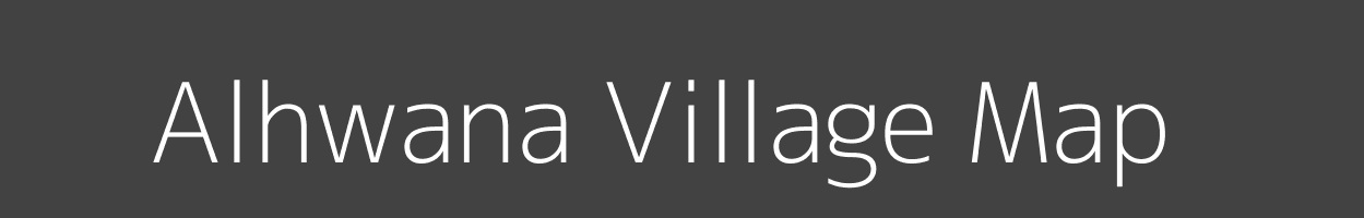 Map of Alhwana Village in Uttar Pradesh Image