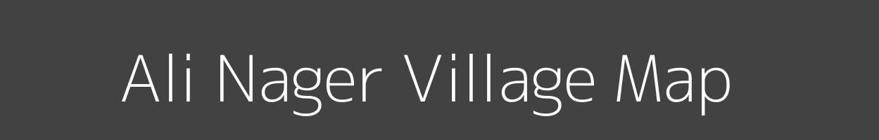 Map of Ali Nager Village in Uttar Pradesh Image