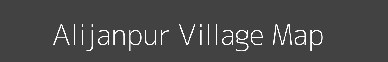 Map of Alijanpur Village in Uttar Pradesh Image