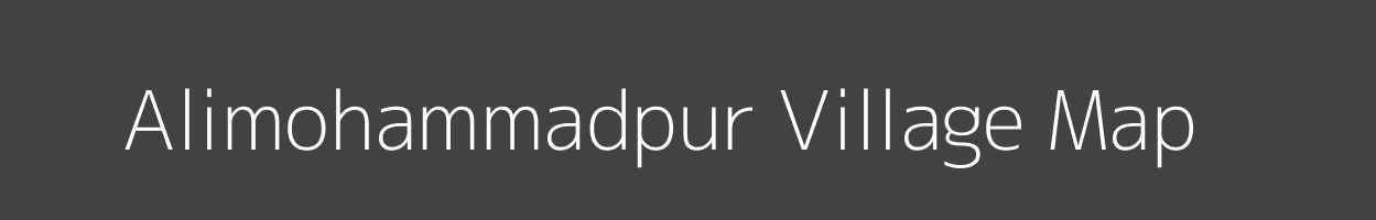 Map of Alimohammadpur Village in Uttar Pradesh Image