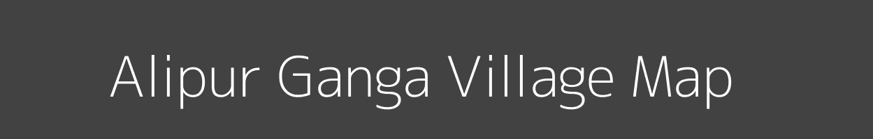 Map of Alipur Ganga Village in Uttar Pradesh Image