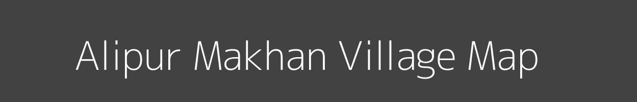 Map of Alipur Makhan Village in Uttar Pradesh Image