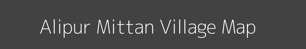 Map of Alipur Mittan Village in Uttar Pradesh Image