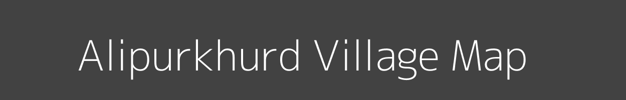 Map of Alipurkhurd Village in Uttar Pradesh Image