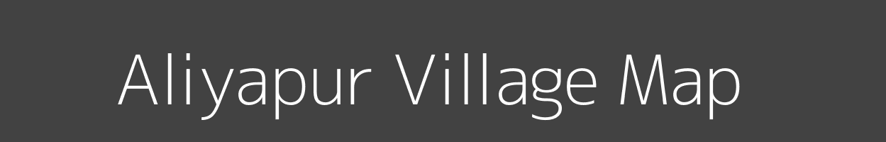 Map of Aliyapur Village in Uttar Pradesh Image