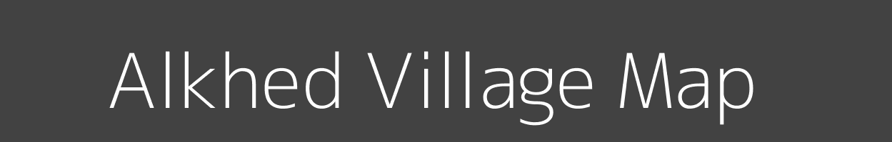 Map of Alkhed Village in Maharashtra Image