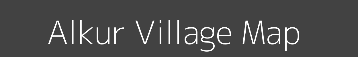 Map of Alkur Village in Karnataka Image