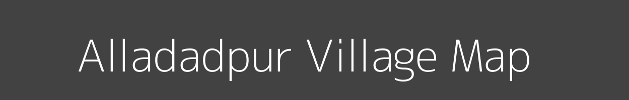 Map of Alladadpur Village in Uttar Pradesh Image