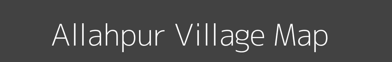 Map of Allahpur Village in Uttar Pradesh Image