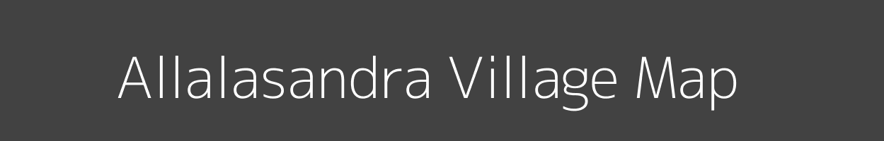 Map of Allalasandra Village in Karnataka Image