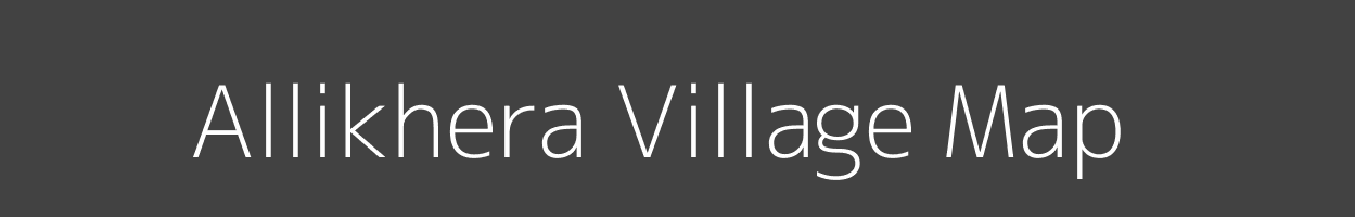 Map of Allikhera Village in Uttar Pradesh Image