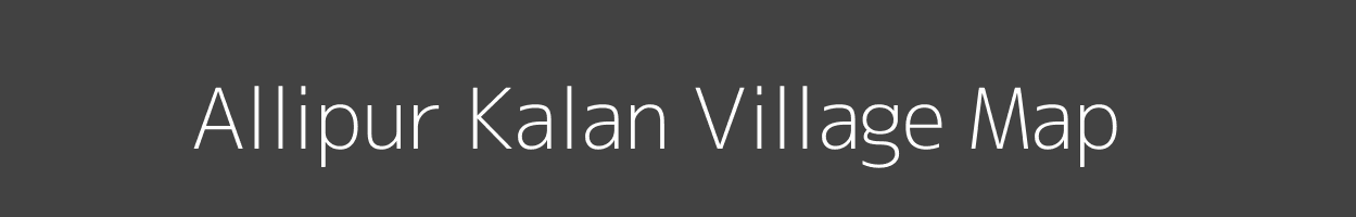 Map of Allipur Kalan Village in Uttar Pradesh Image