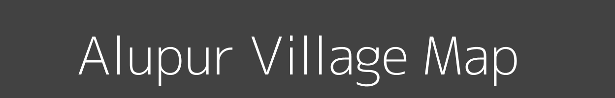 Map of Alupur Village in Uttar Pradesh Image