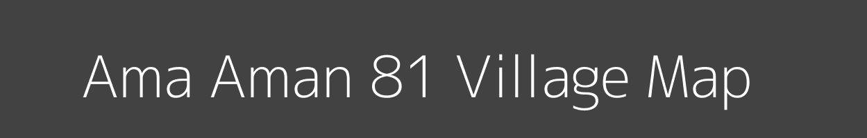 Map of Ama Aman 81 Village in Madhya Pradesh Image