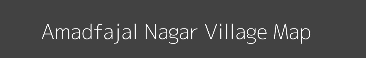 Map of Amadfajal Nagar Village in Rajasthan Image