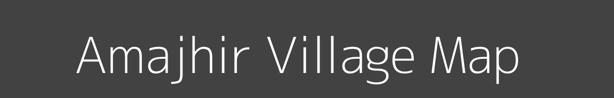 Map of Amajhir Village in Madhya Pradesh Image