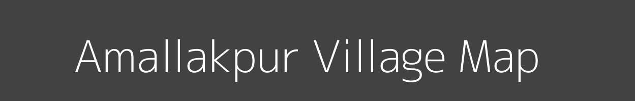 Map of Amallakpur Village in Madhya Pradesh Image