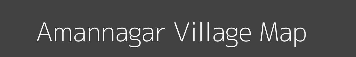 Map of Amannagar Village in Uttar Pradesh Image