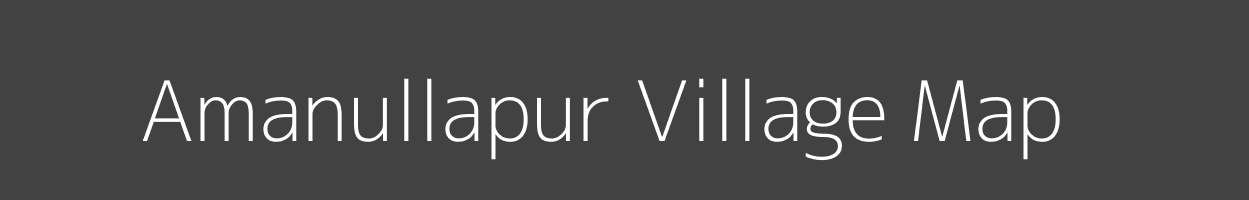 Map of Amanullapur Village in Uttar Pradesh Image