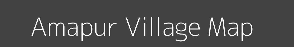 Map of Amapur Village in Uttar Pradesh Image