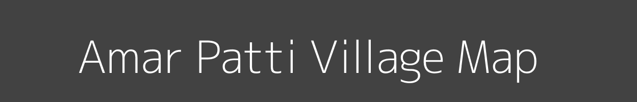 Map of Amar Patti Village in Uttar Pradesh Image