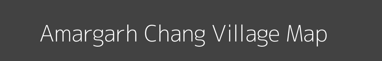 Map of Amargarh Chang Village in Rajasthan Image