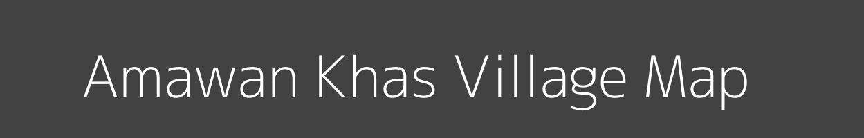 Map of Amawan Khas Village in Uttar Pradesh Image