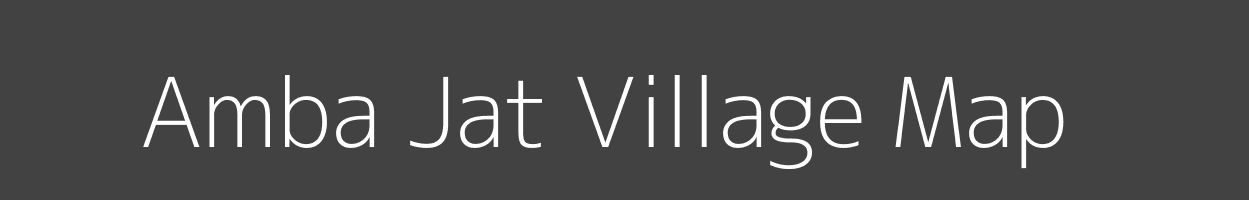 Map of Amba Jat Village in Madhya Pradesh Image