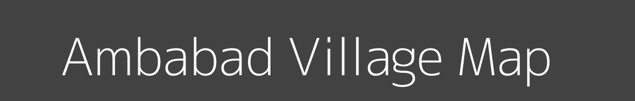 Map of Ambabad Village in Jharkhand Image