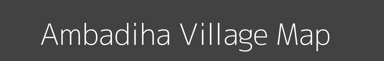 Map of Ambadiha Village in Odisha Image