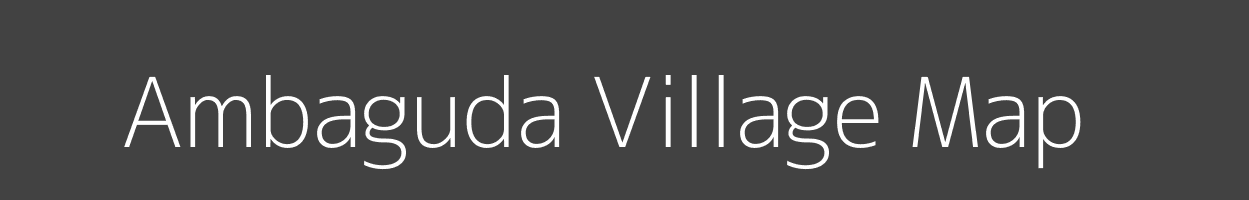 Map of Ambaguda Village in Odisha Image