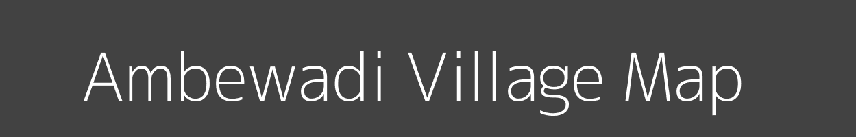 Map of Ambewadi Village in Maharashtra Image