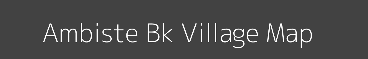 Map of Ambiste Bk Village in Maharashtra Image