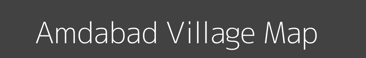 Map of Amdabad Village in Maharashtra Image