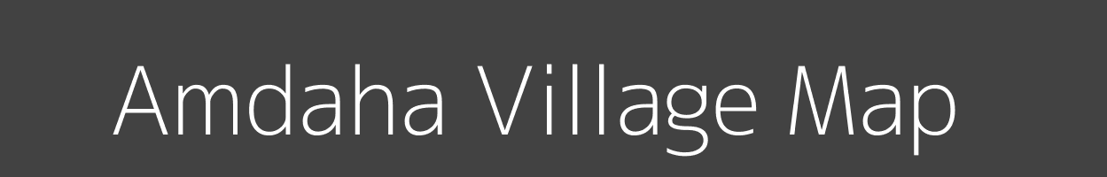 Map of Amdaha Village in Uttar Pradesh Image