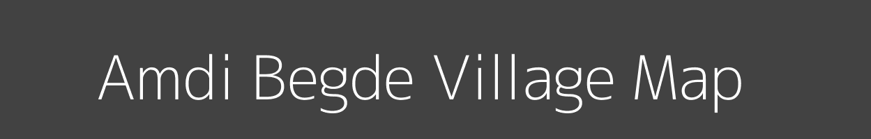 Map of Amdi Begde Village in Maharashtra Image