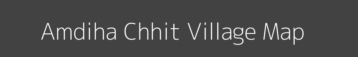 Map of Amdiha Chhit Village in Jharkhand Image