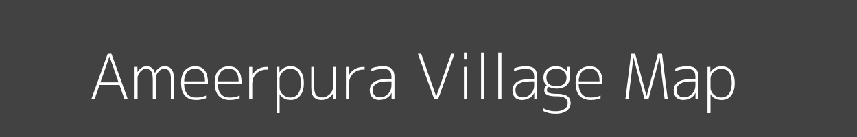 Map of Ameerpura Village in Rajasthan Image