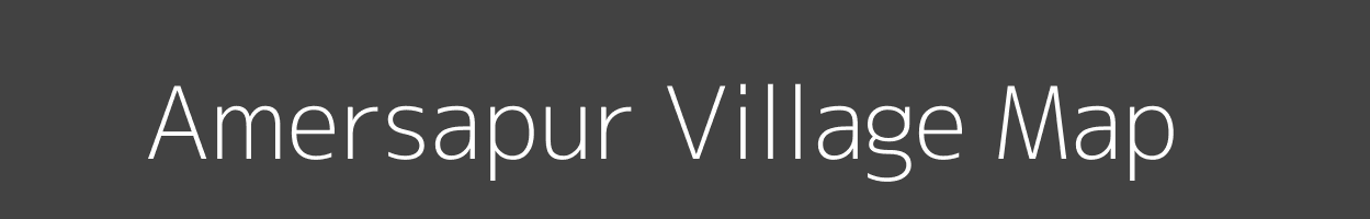 Map of Amersapur Village in Uttar Pradesh Image