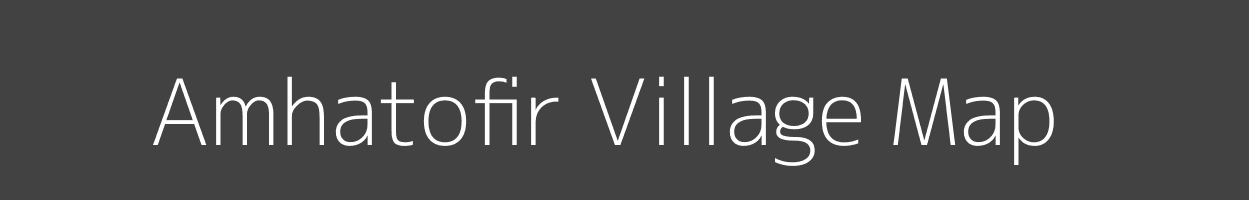 Map of Amhatofir Village in Uttar Pradesh Image